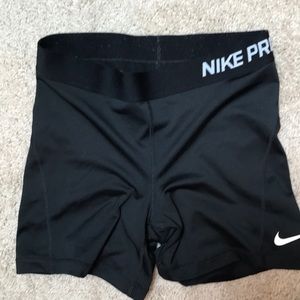 black nike pros
